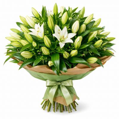 Букет лилий «Шедевр»