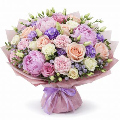 Букет цветов «Весенний шик»