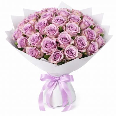 Букет из фиолетовых роз «Изящество»