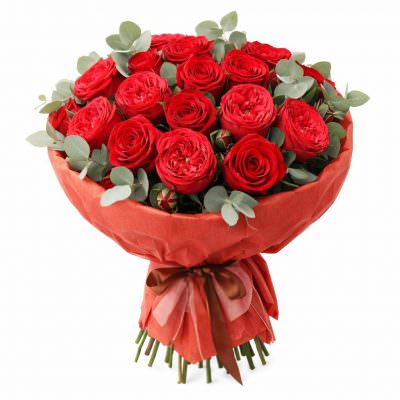 Красивый букет ароматных цветов «Алое чудо»