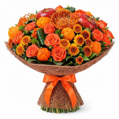 Красивый букет «Солнечная гармония»