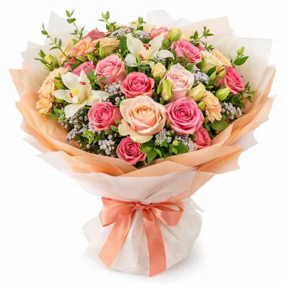 Дизайнерский букет из цветов «Радость встречи»