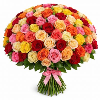 Розы Россия микс 3