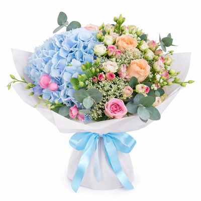 Авторский букет «Небесное вдохновение»