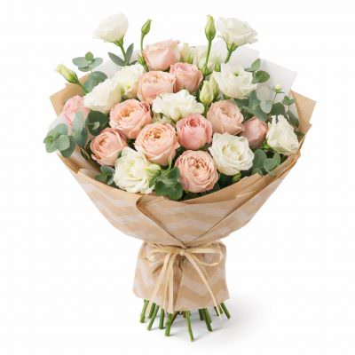 Классический букет живых цветов «Роскошь Природы»