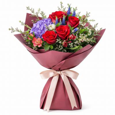 Букет из ароматных цветов «Вечерний вальс»