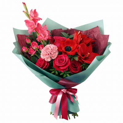 Букет из цветов «Радужный восторг»