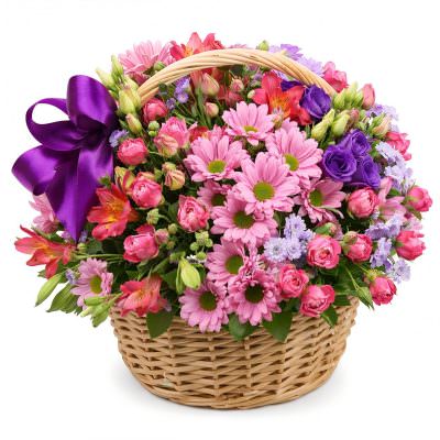Корзины с цветами