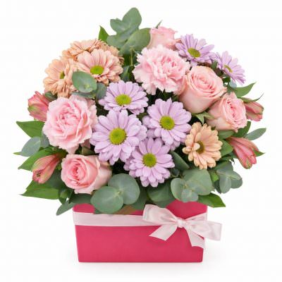 Коробка цветов «Аромат мечты»