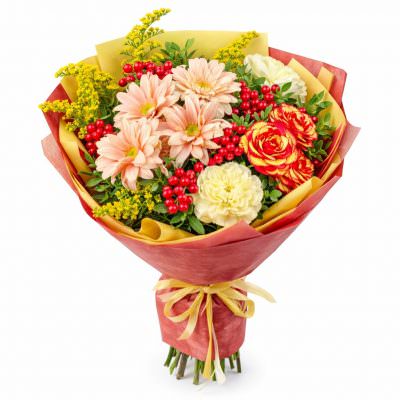 Классический букет цветов «Дыхание лета»