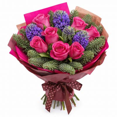 Красивый букет «Сад мечты»