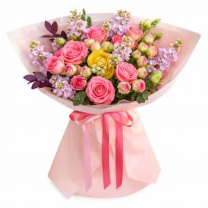 Премиальный букет «Солнечная серенада»