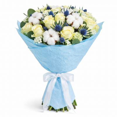 Букет живых цветов «Утончённость»