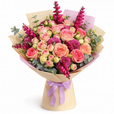 Букет из свежих цветов «Солнечный блик»