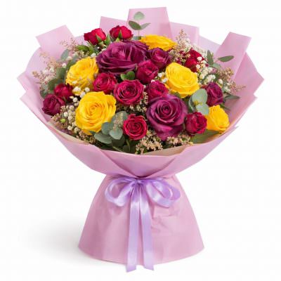 Цветочный букет «Энергия утра»