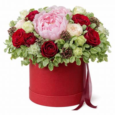 Шляпная коробка «Роскошное изящество»