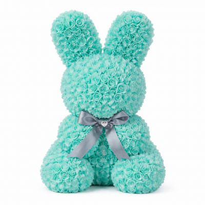 Заяц из роз тиффани